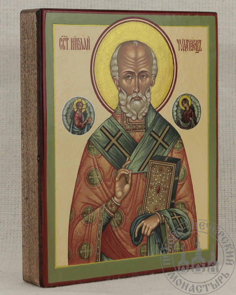 Николай святой Мирликийский чудотворец (с клеймами)