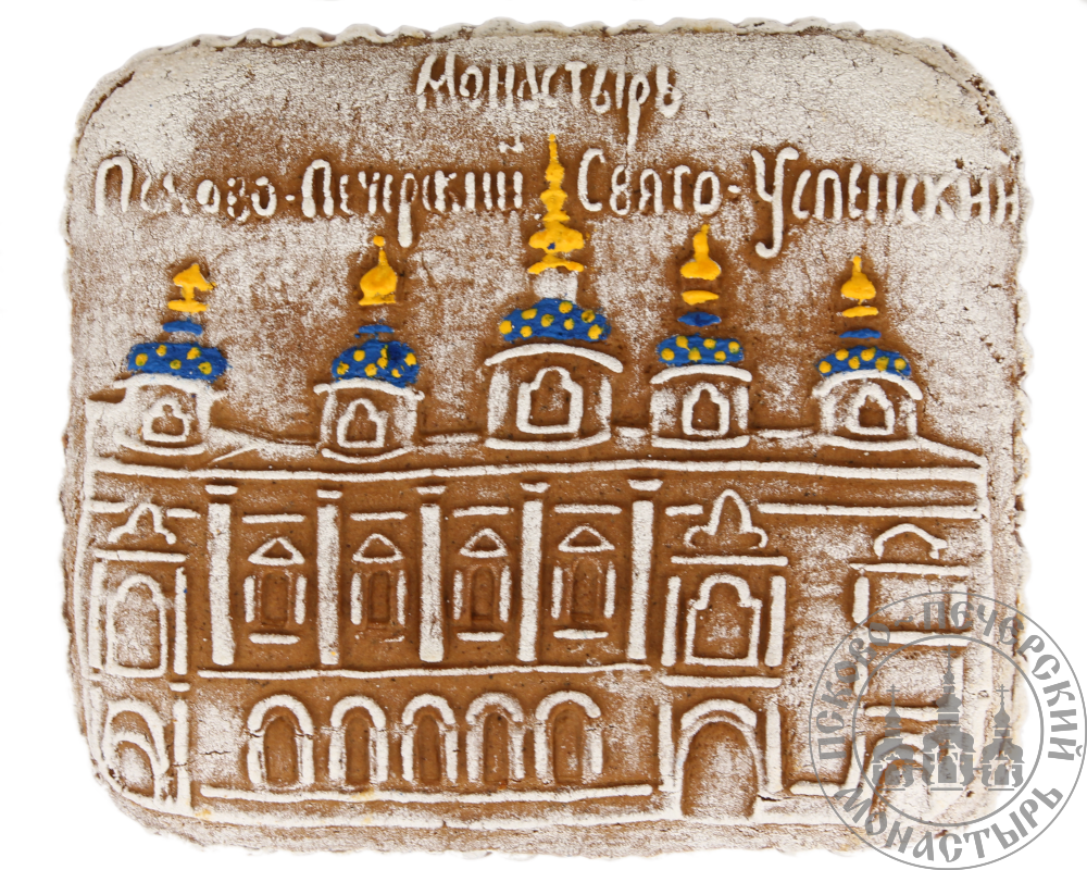 «Успенский собор» имбирный пряничный пирог с начинкой (повидло), 1400г.