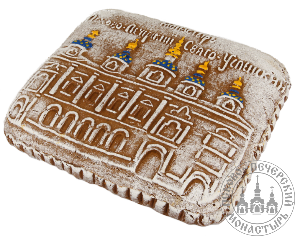 «Успенский собор» имбирный пряничный пирог с начинкой (повидло), 1400г.