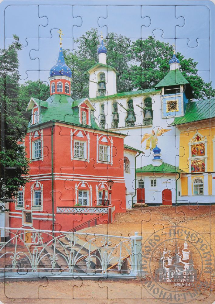 Пазлы с видом Свято-Успенского Псково-Печорского монастыря