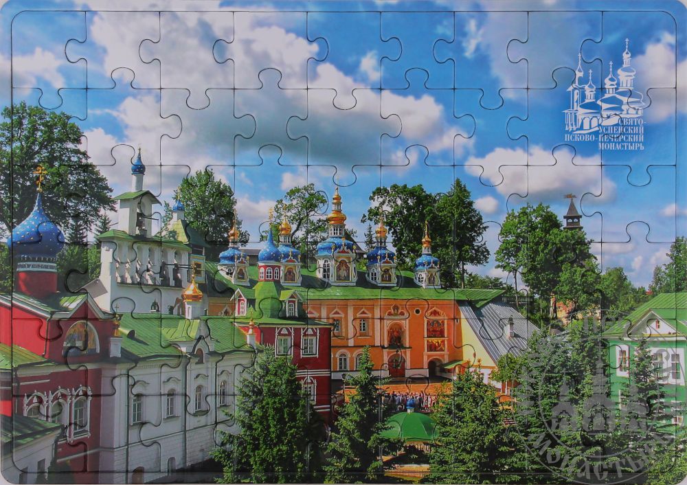Пазлы с видом Свято-Успенского Псково-Печорского монастыря