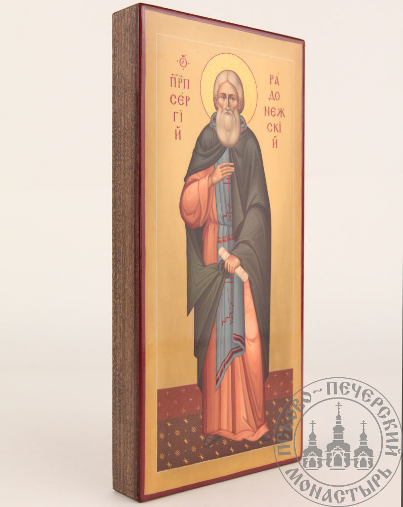 Сергий Радонежский святой преподобный (образ из Сретенского монастыря) [ИПП-817]